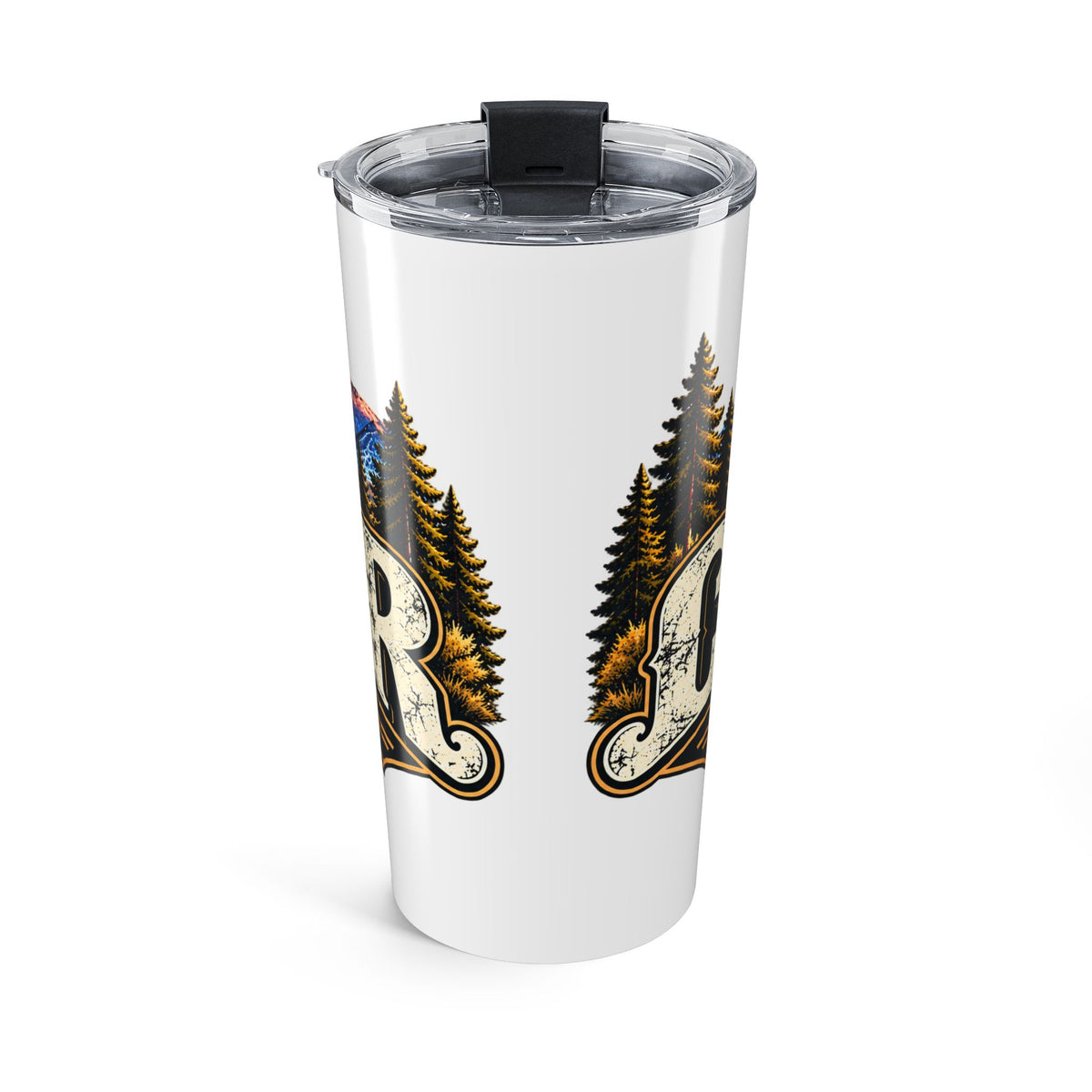 Outdoor Casper 20oz Insulated Tumbler — Scenic Mountain Travel Mug