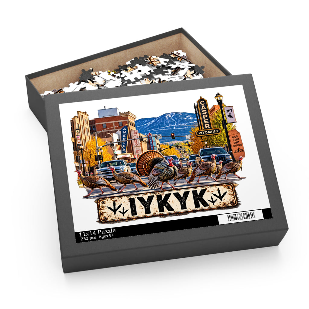 Casper Wyoming Turkey Crossing 500-Piece Puzzle