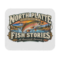 Mouse Pad — North Platte 'Fish Stories' Retro Trout Design