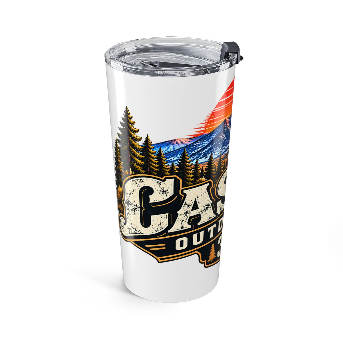 Outdoor Casper 20oz Insulated Tumbler — Scenic Mountain Travel Mug