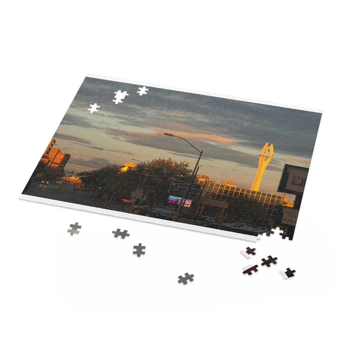 500-Piece Sailboat on Blue Water Jigsaw Puzzle