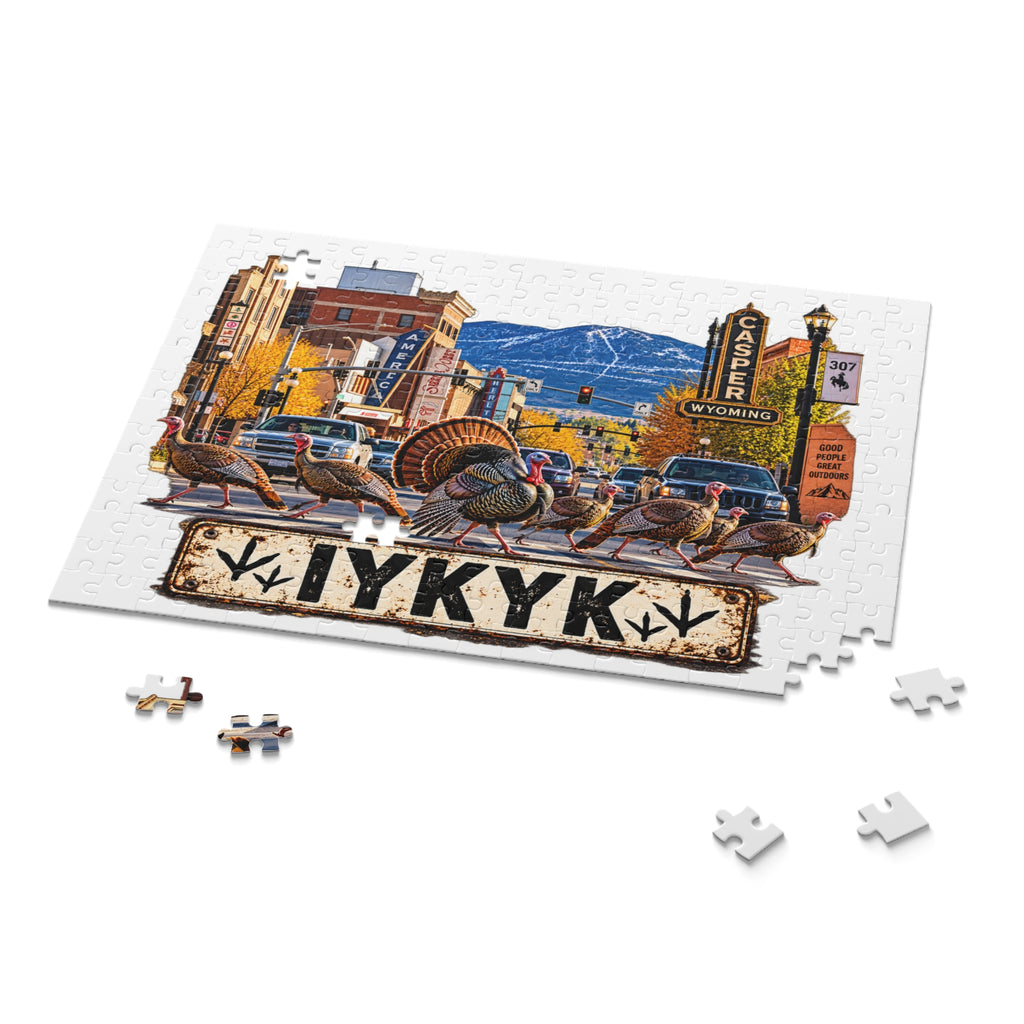 Casper Wyoming Turkey Crossing 500-Piece Puzzle