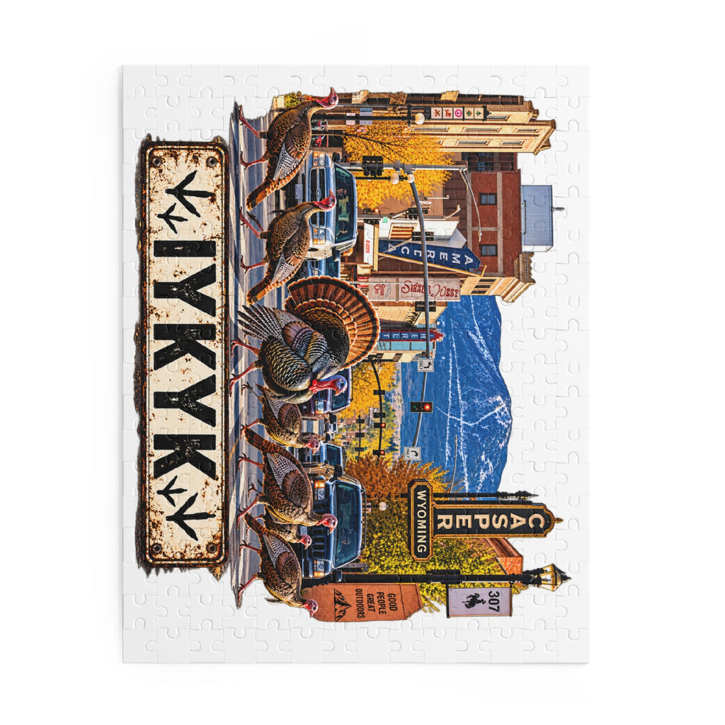 Casper Wyoming Turkey Crossing 500-Piece Puzzle