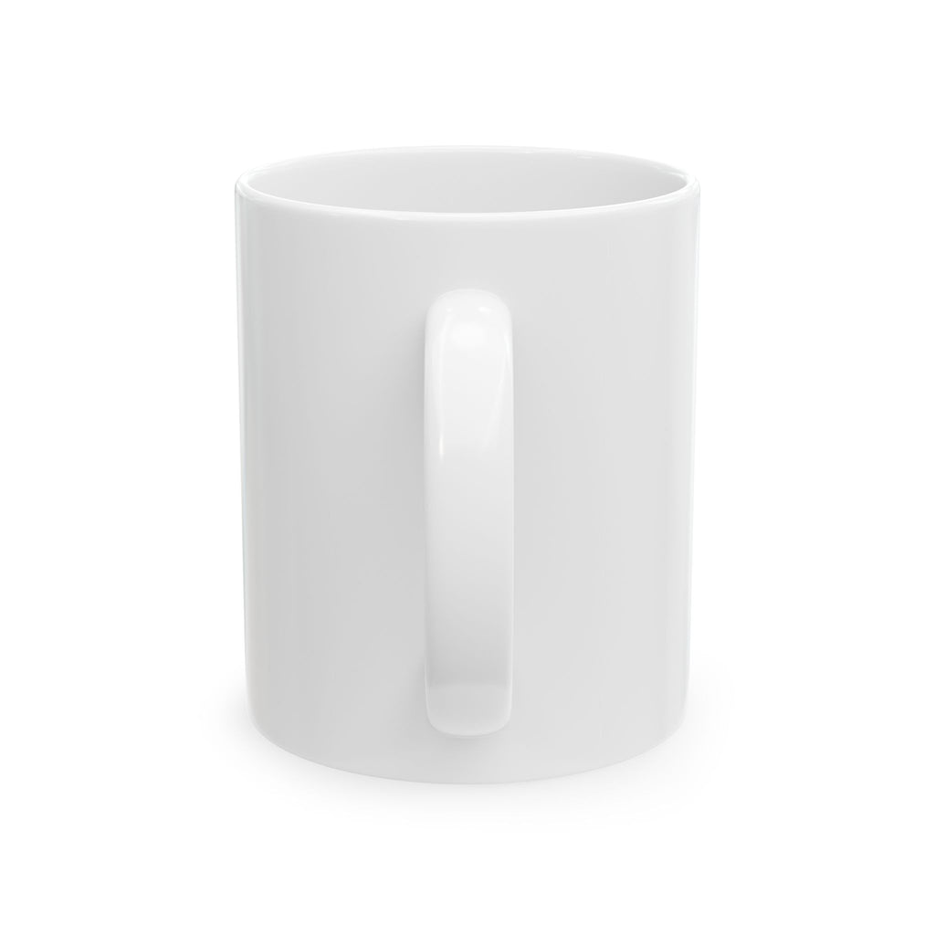 Casper Turkey Crossing Mug — Retro Wildlife Coffee Cup ("Right of Way: Always")